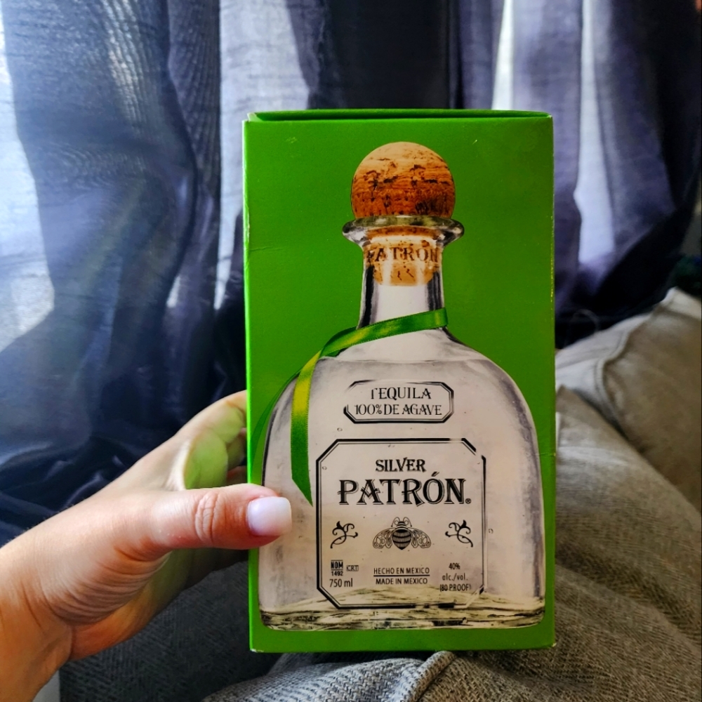 Empty Patron Box 750ml
